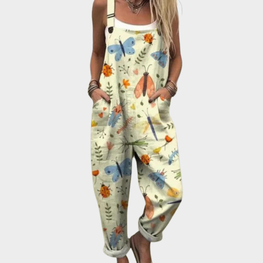 Combinaison Papillons – jaune