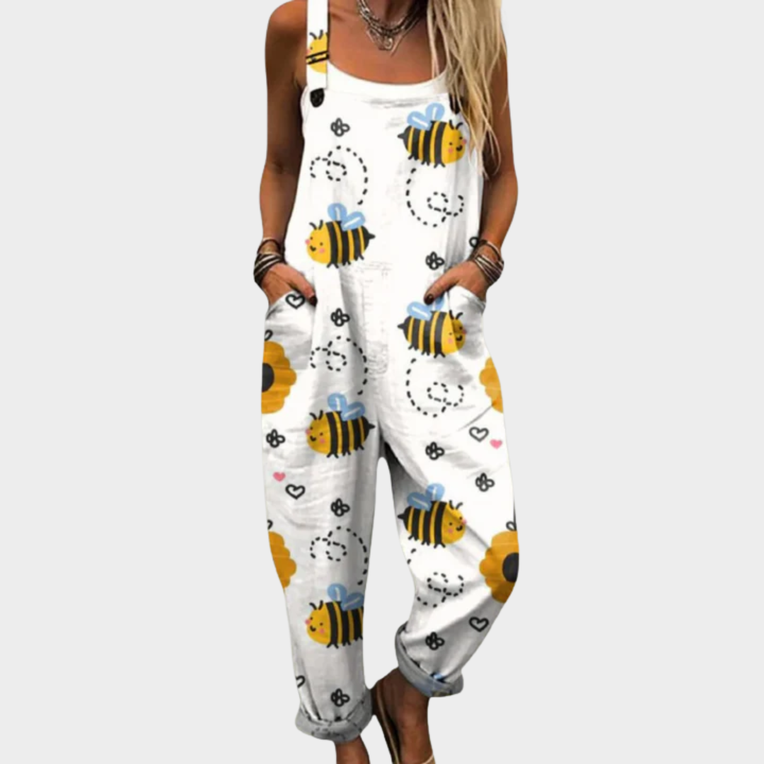 Combinaison Abeilles – blanc