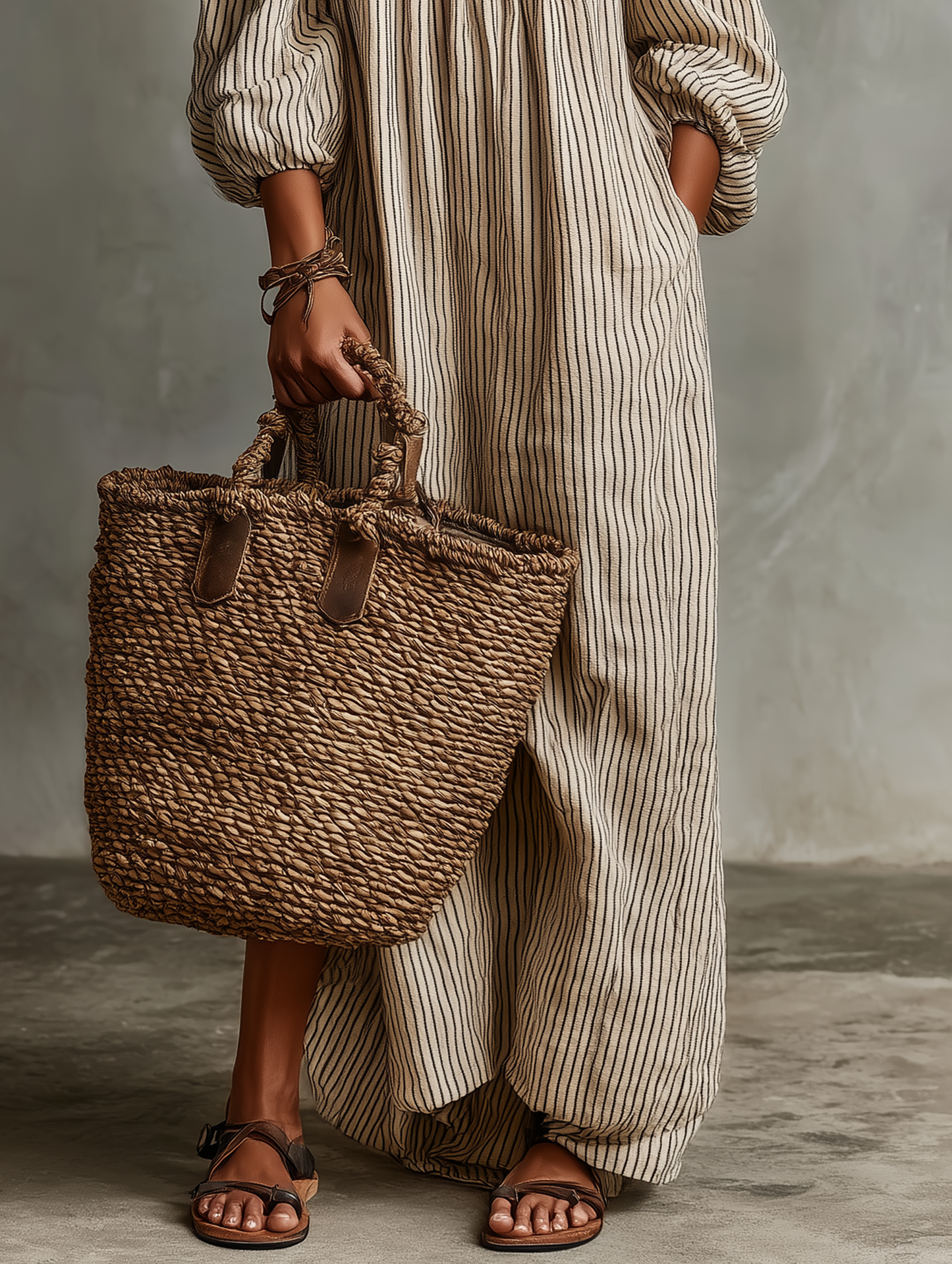 Carmen | Robe Longue avec Décolleté Off-the-Shoulder