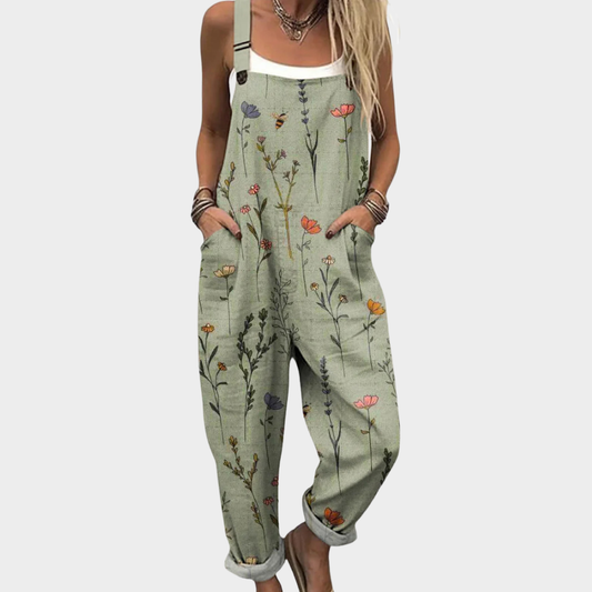 Combinaison Fleurs sauvages – vert