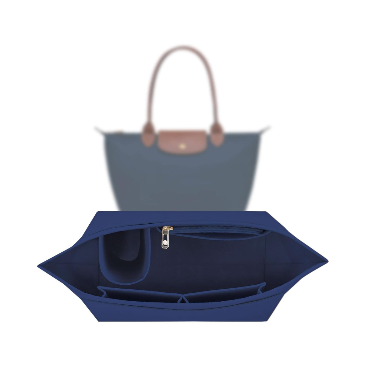 Organiseur pour sac pliable