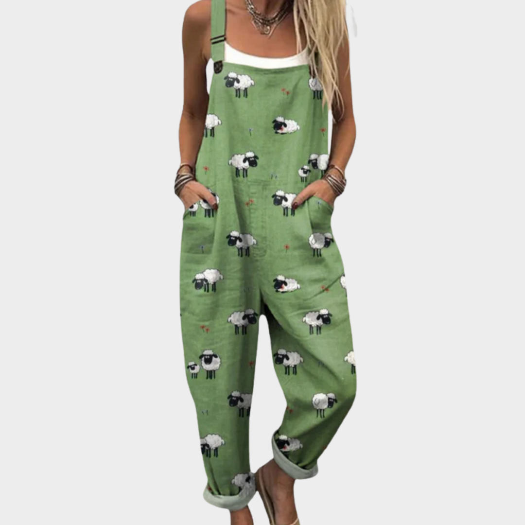 Combinaison Moutons – vert