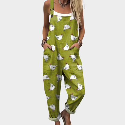 Combinaison Poules – vert olive