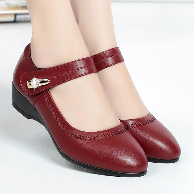 Lydia – Chaussures à talon mi-haut confort et élégance