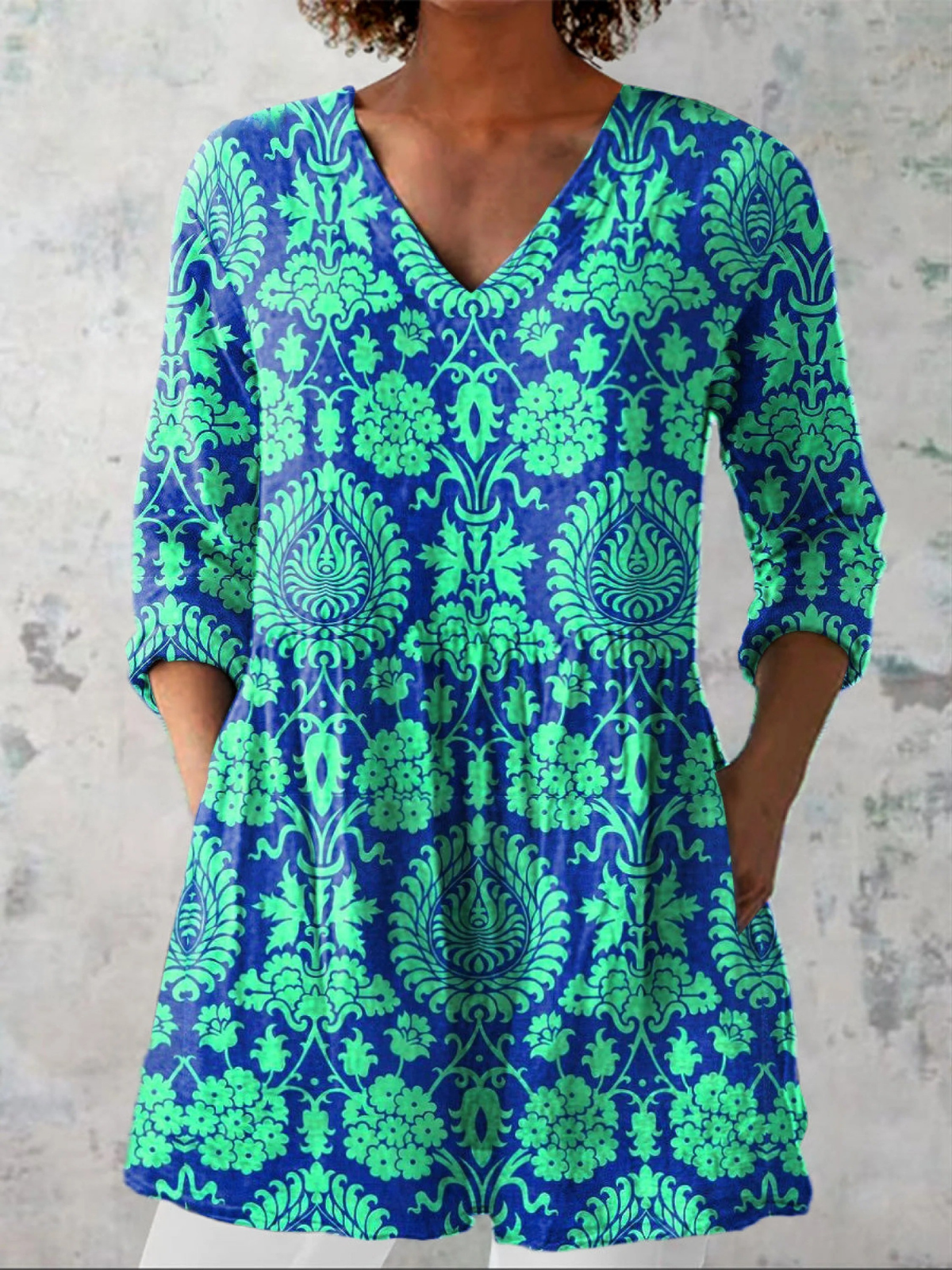 Alice | Robe courte à col V