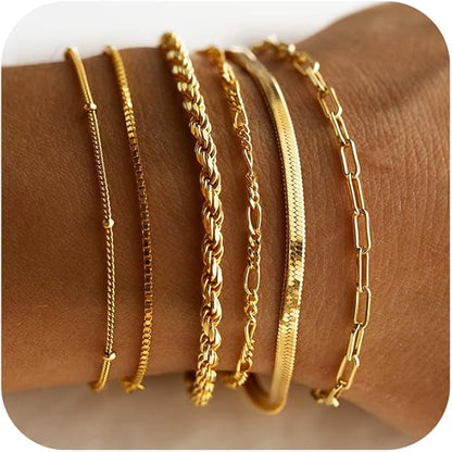 Isabella Vernetta Parure de bracelets | Or blanc