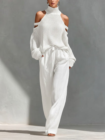 Camilla · Ensemble tendance en maille et lin