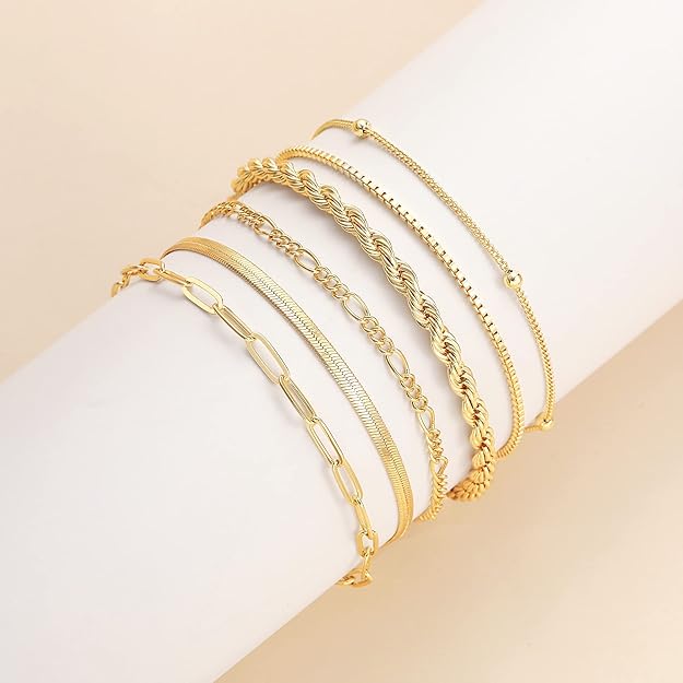 Isabella Vernetta Parure de bracelets | Or blanc