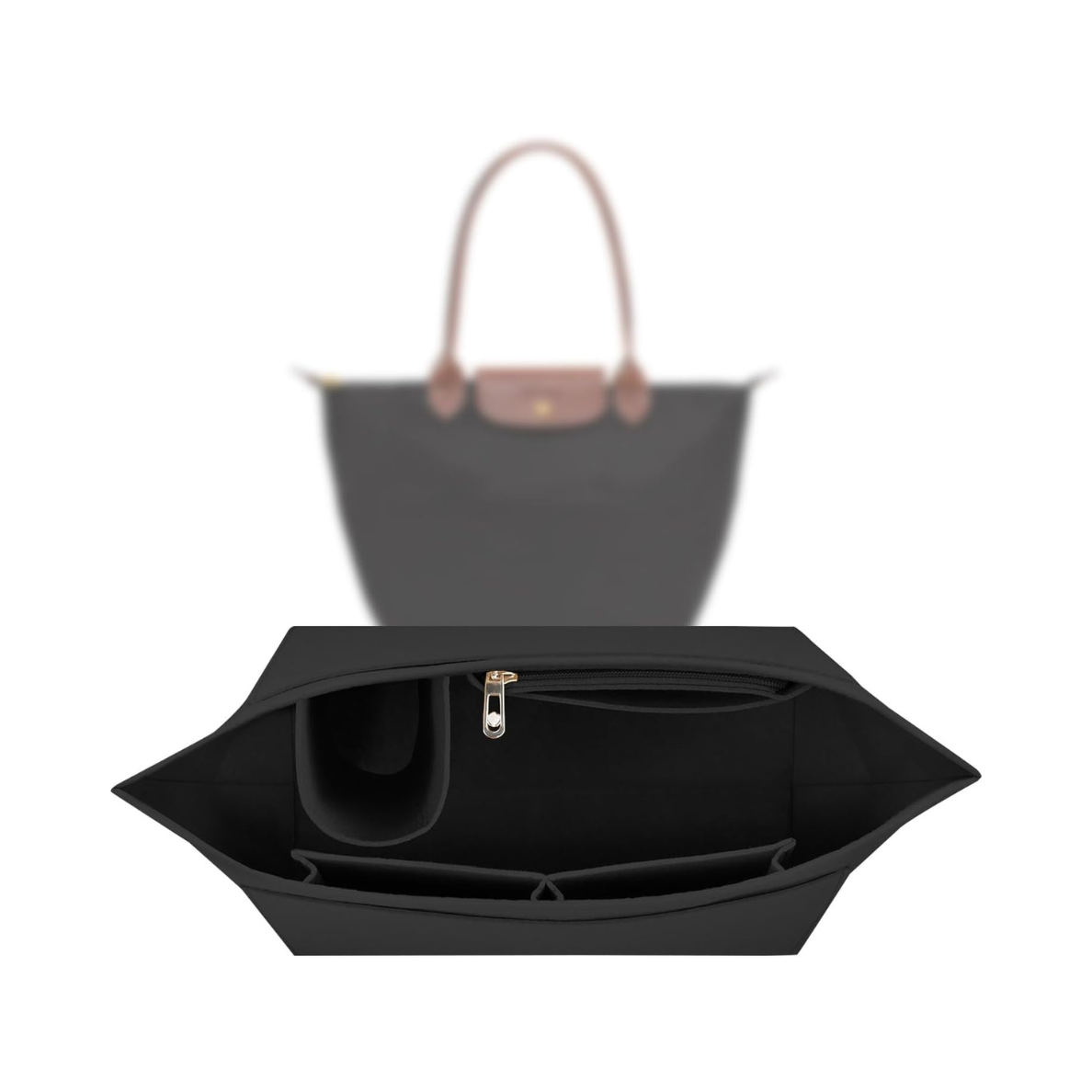 Organiseur pour sac pliable