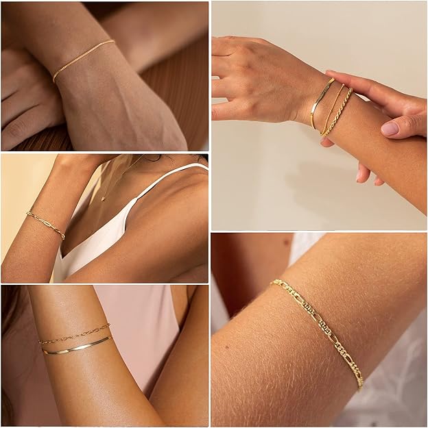 Isabella Vernetta Parure de bracelets | Or blanc