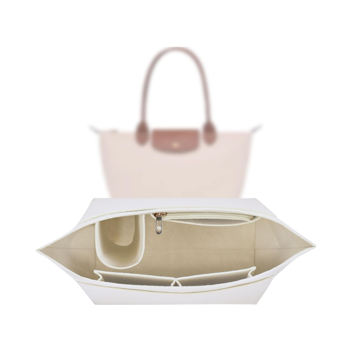Organiseur pour sac pliable