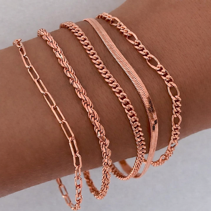 Ellis Renner Parure de bracelets | Or blanc