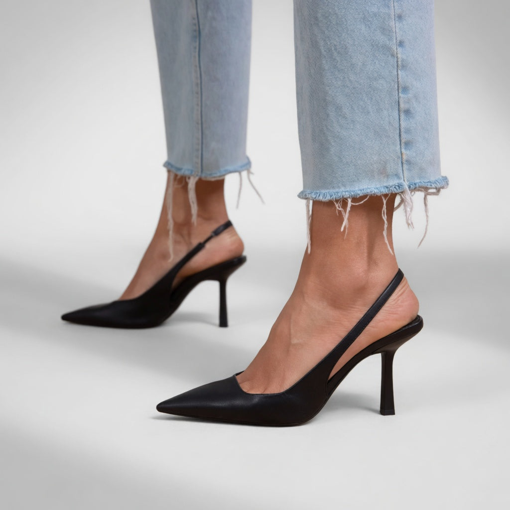 Élizabeth™ — Escarpin slingback talon aiguille élégance parisienne