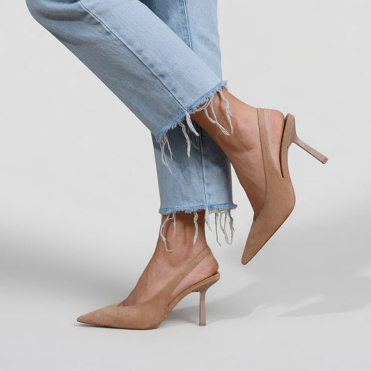 Élizabeth™ — Escarpin slingback talon aiguille élégance parisienne