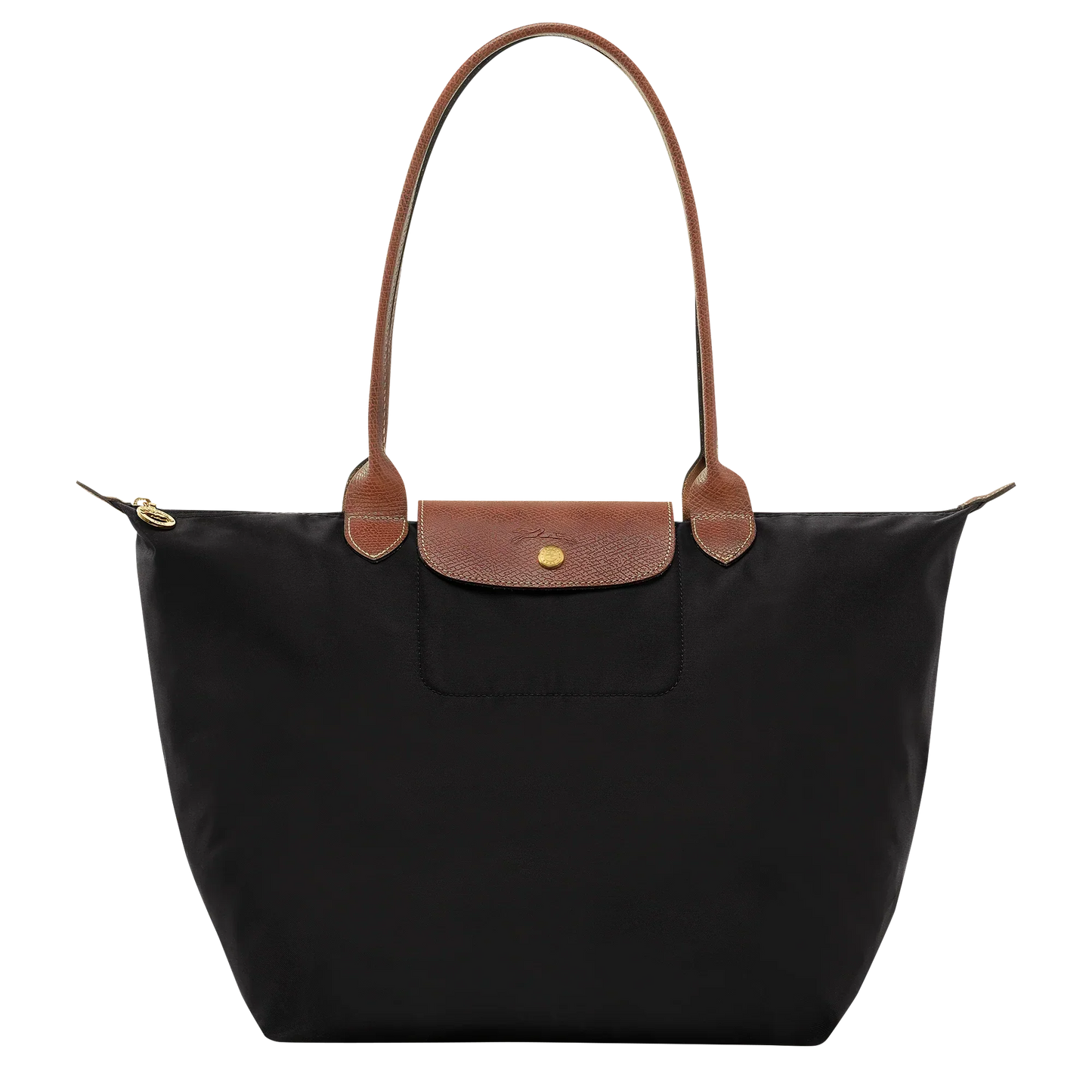 Sac pliable en nylon, Noir
