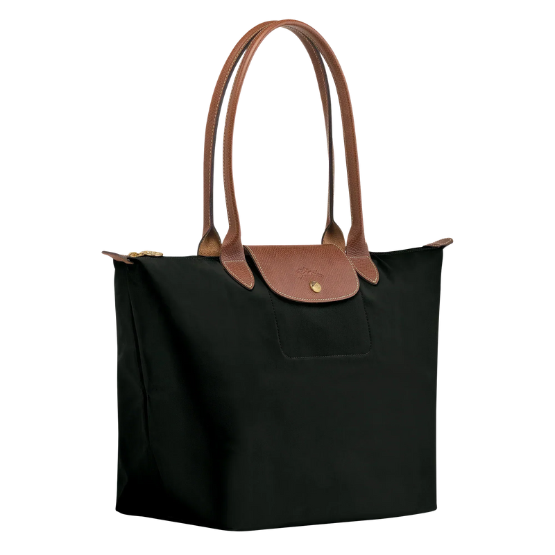 Sac pliable en nylon, Noir