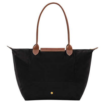 Sac pliable en nylon, Noir