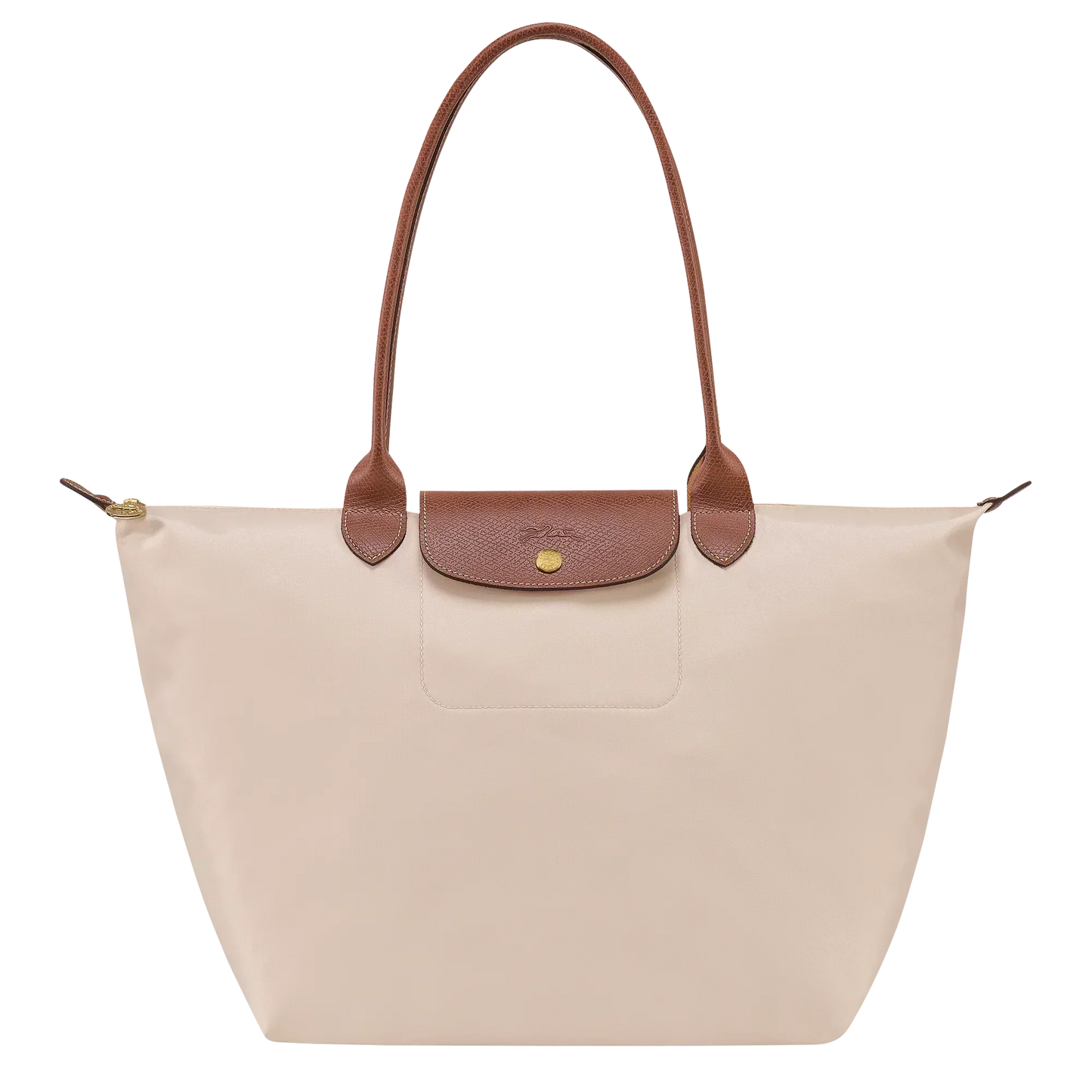 Sac pliable en nylon, Blanc Papier