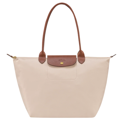 Sac pliable en nylon, Blanc Papier