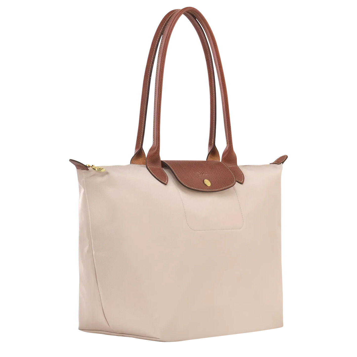 Sac pliable en nylon, Blanc Papier