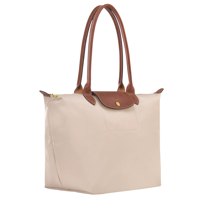 Sac pliable en nylon, Blanc Papier