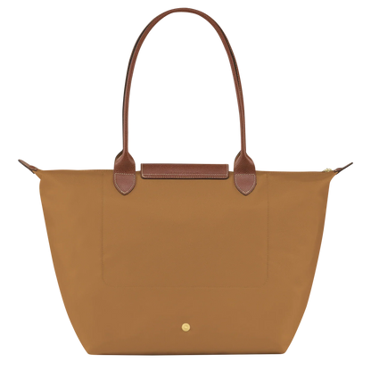 Sac pliable en nylon, Fauve