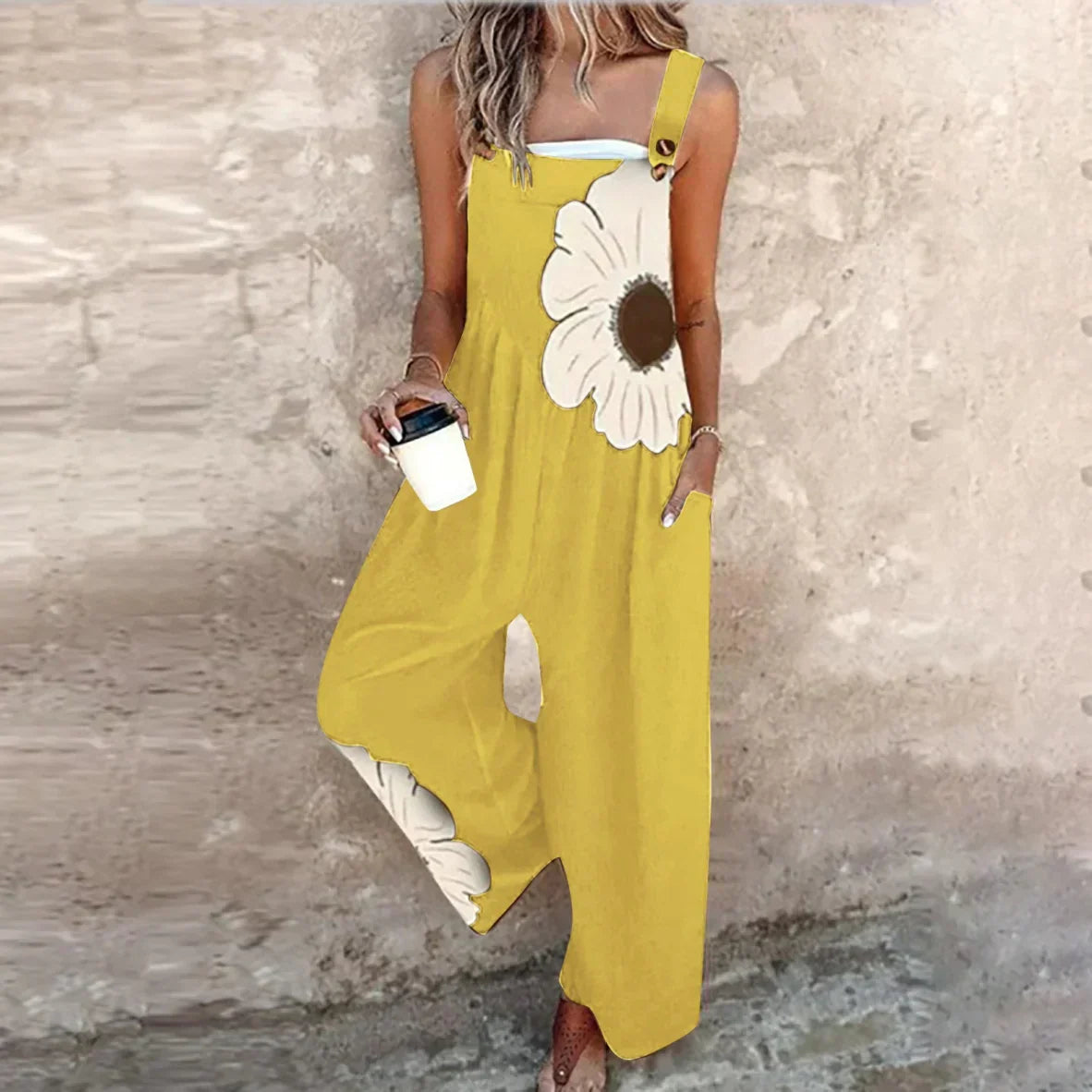 Combinaison Tournesols – noir