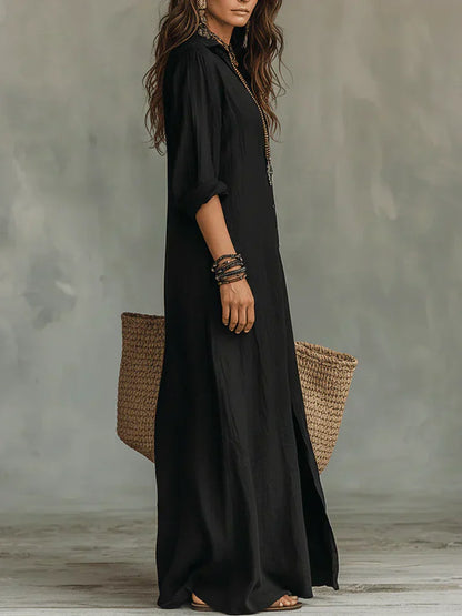 Elsa | Robe en Mélange de Lin