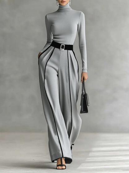 Vera™ | Tenue Élégante avec Détails Contraste