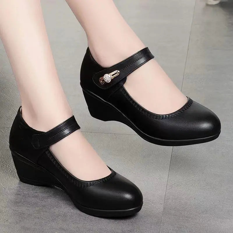 Lydia – Chaussures à talon mi-haut confort et élégance