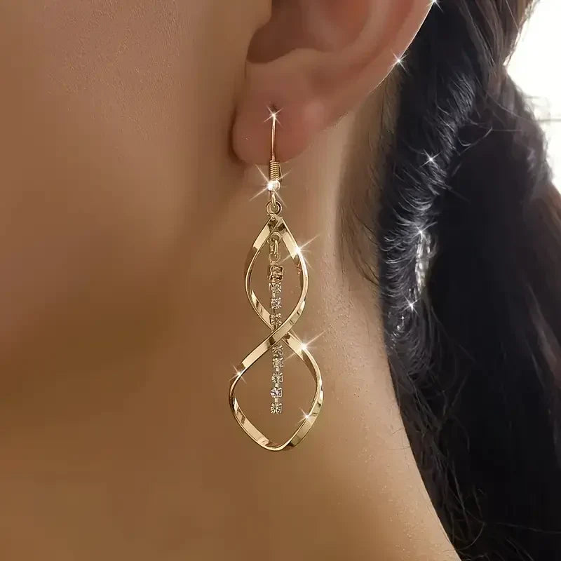 Sunbeam Boucles d'oreilles spirale | Or